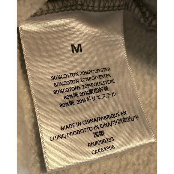 Fear Of God Essentials Men’s Relaxed Oversized Sweater Oatmeal Gray-Size Medium - Picture 6 of 7